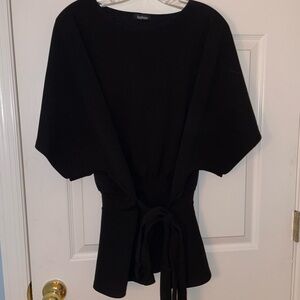 Black peplum top‼️BOGO‼️